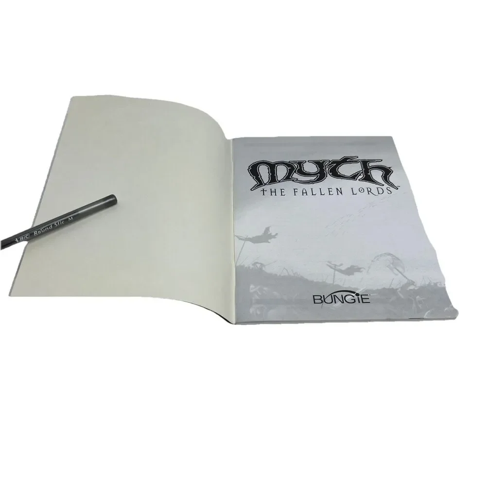 Myth The Fallen Lords PC CD-ROM Windows Instruction Manual Only‎ Bungie